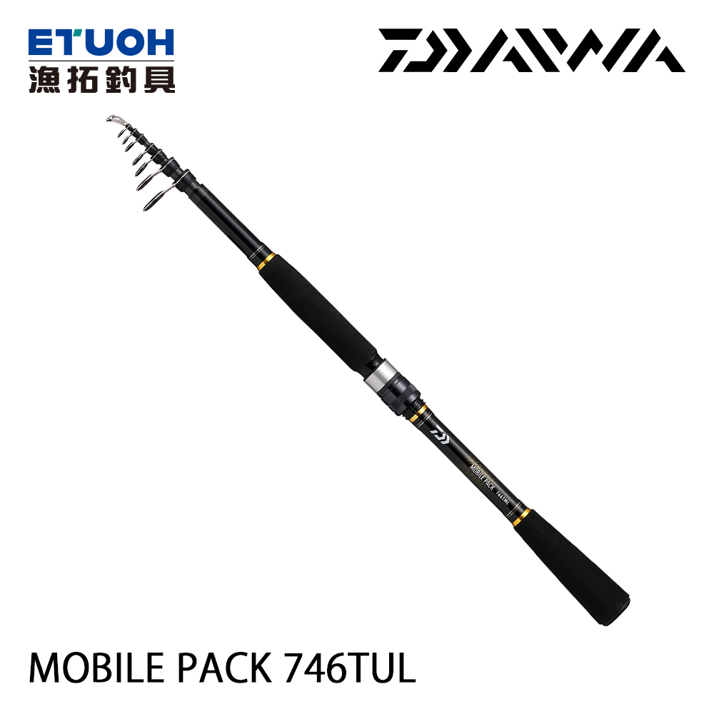 DAIWA MOBILE PACK 746TUL‧Q [淡水路亞旅竿] - 漁拓釣具官方線上購物平台